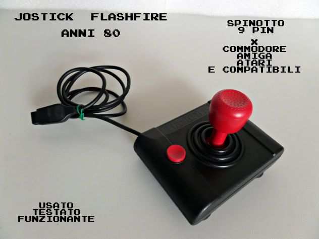 Joystick Flashfire per Amiga, Commodore (anni 80)