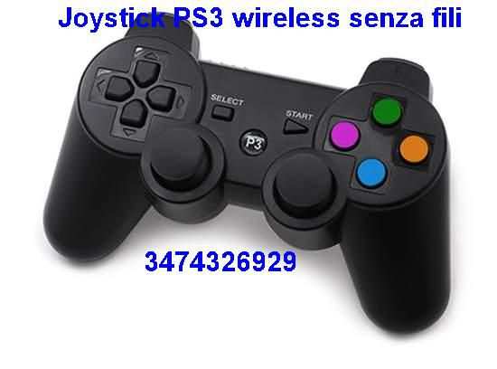 joystick PS3 wireless senza fili