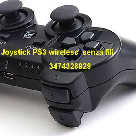 joystick PS3 wireless senza fili