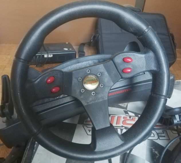 Joystick vintage volante e pedali Thrustmster Formula Sprint