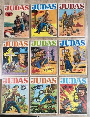 JUDAS 1980 - Serie Completa Judas Originale 116 - 16 Fumetto - Prima edizione - 1980