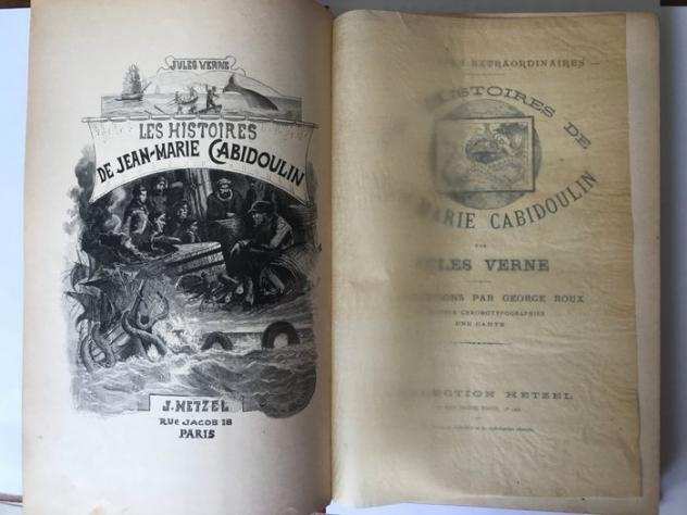 Jules Verne - Les Histoires de Jean Marie Cabidoulin - 1901