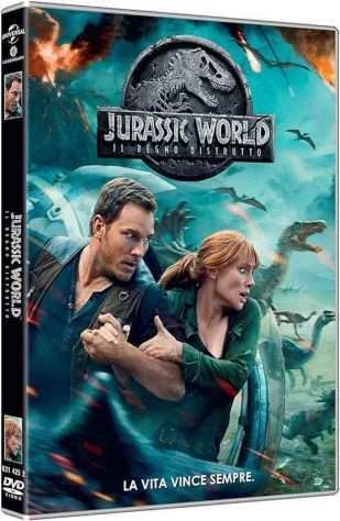 Jurassic WorldIl Regno Distrutto (DVD) Universal Pictures, 2018 come nuovo