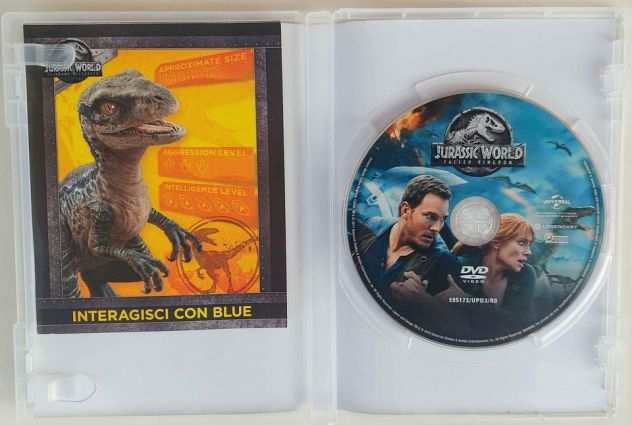 Jurassic WorldIl Regno Distrutto (DVD) Universal Pictures, 2018 come nuovo