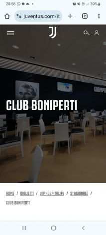 Juventus Udinese 2 tribune Boniperti