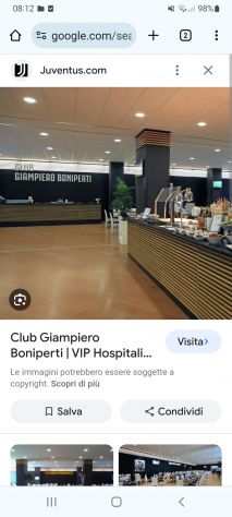 Juventus Udinese 2 tribune Boniperti con cena
