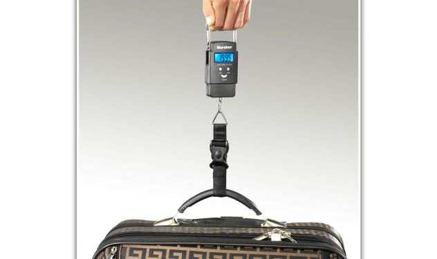 Karcher Wag Bilancia universale x bagagli, portatile e digitale,fino a 50Kg.nuov
