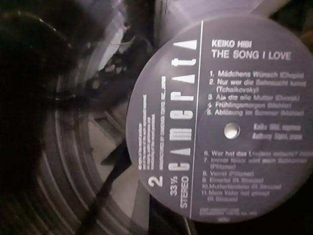 Keiko Hibi - quot The Song I Love quot - Disco in vinile singolo - 1986