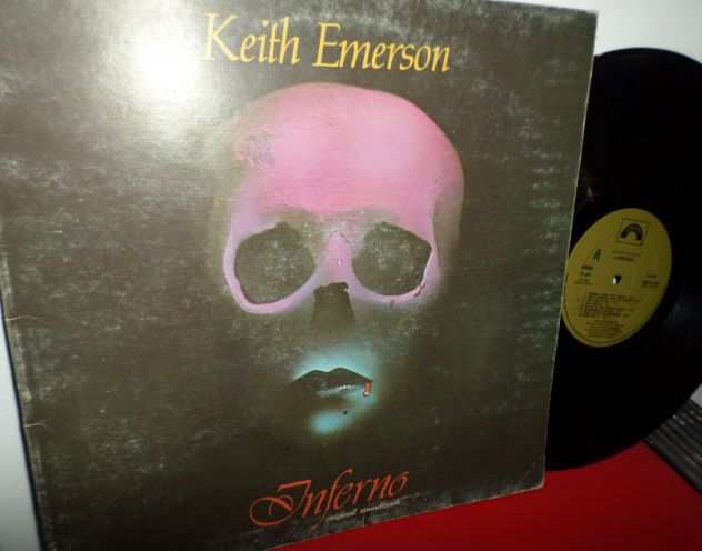 KEITH EMERSON - Inferno OST (Dario Argento) LP  33 giri Gatefold 1980 Cinevox
