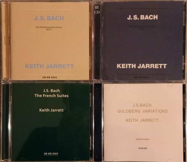 KEITH JARRETT (J.S. Bach) - 7 CD ECM