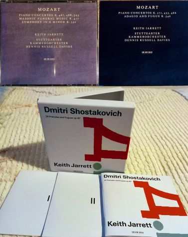 KEITH JARRETT (Mozart-Shostakovich) - 6 CD ECM