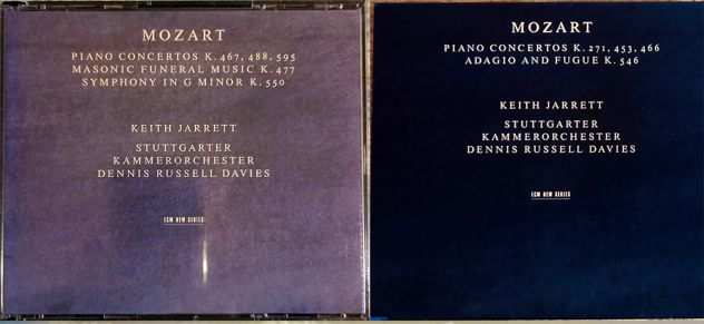 KEITH JARRETT (W.A. Mozart) - 4 CD ECM