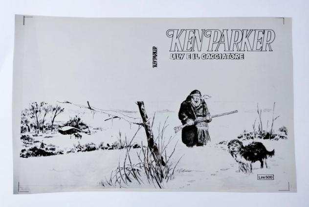 Ken Parker 25 - Lily e il cacciatore - 4x pellicole di stampa - Pagina sciolta - Prima edizione - (1979)