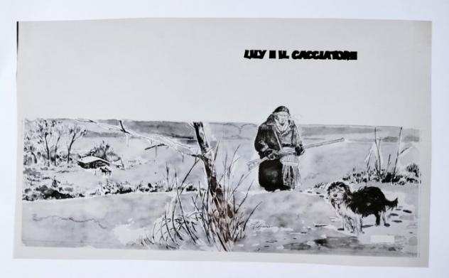 Ken Parker 25 - Lily e il cacciatore - 4x pellicole di stampa - Pagina sciolta - Prima edizione - (1979)