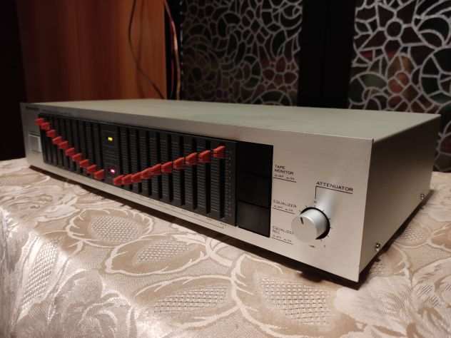 Kenwood GE-100 Equalizzatore Stereo Grafico Analogico 10 Bande (LR)