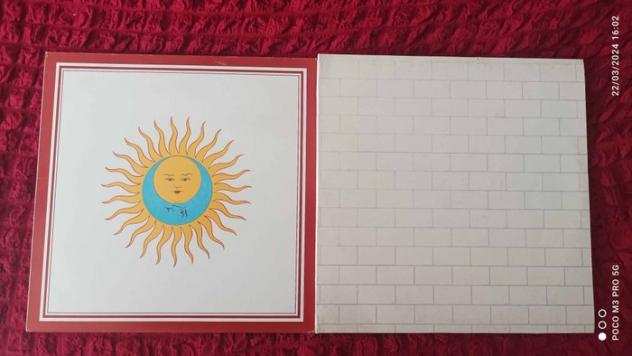 King Crimson, Pink Floyd - The Wall - 1st French Pressing 1979  King Crimson - Larks tongues in aspic 1980 - Titoli vari - LP - Prima stampa - 1979