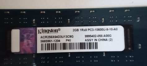 KINGSTON 2GB 1RX8 PC3-10600U 9-10-A0
