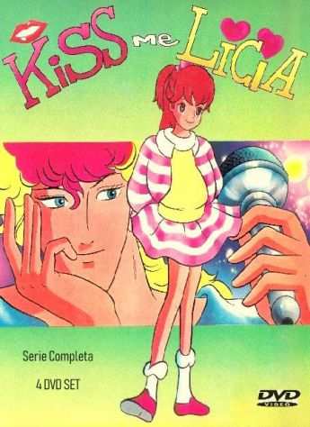KISS ME LICIA - Cartone Animato, Serie Completa  1985 (4 DVD)