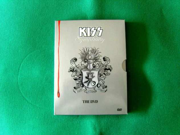 KISS SYMPHONY THE DVD - RARO DOPPIO DVD LIVE DEL 2003