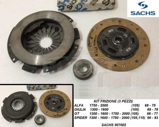 KIT FRIZIONE ALFA 1750 - 2000 - GIULIA - GT JUNIOR