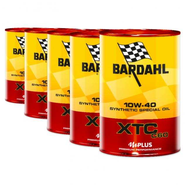 Kit Olio Motore Bardahl Xtc C60 10W40 326040-5