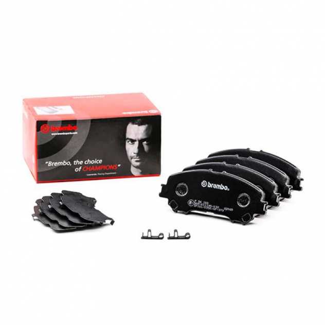 KIT PASTIGLIE FRENO ANTERIORI BREMBO RENAULT KADJAR NISSAN QASHQAI 1.2 1.5 1.6 DCI