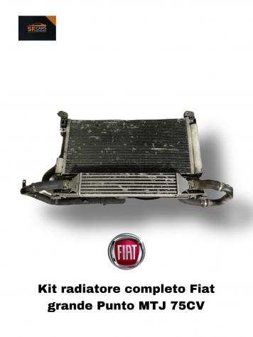 KIT RADIATORI FIAT Grande Punto 2deg Serie Diesel (0810)