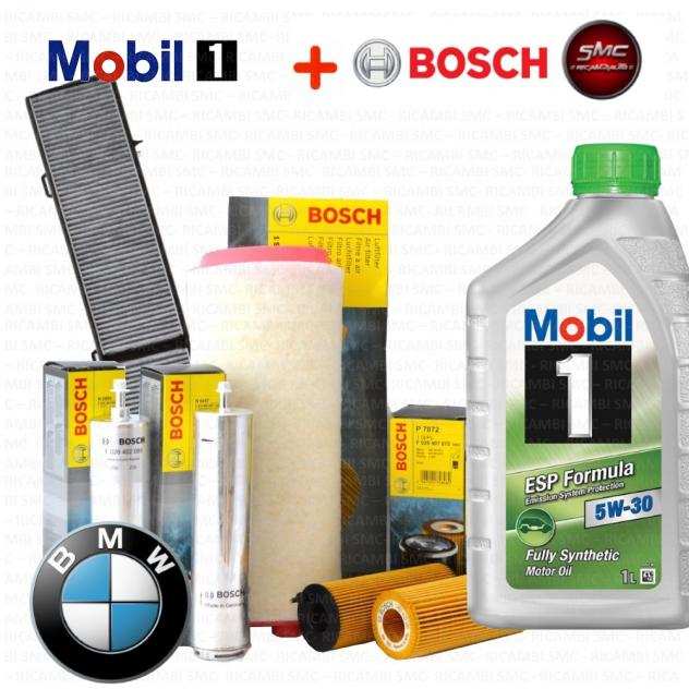 Kit Tagliando  Olio Boscktb066Mobil5W30