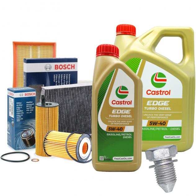 Kit Tagliando  Olio Motore Boscktb020Cast5W40