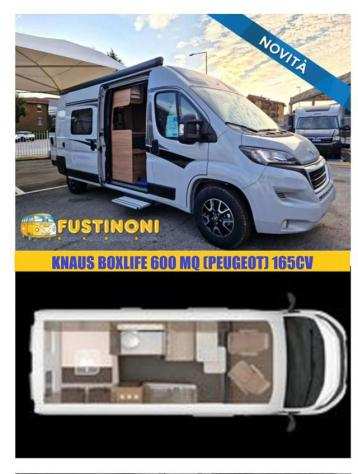 KNAUS BOXLIFE 600 MQ (PEUGEOT) 165CV col.Campovolo rif. 20516034