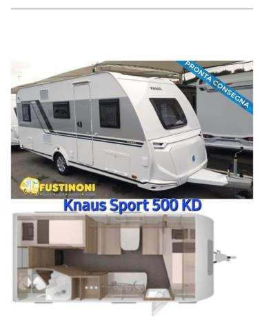 KNAUS SPORT 500 KD KNAUS CARAVAN NUOVA rif. 20425908