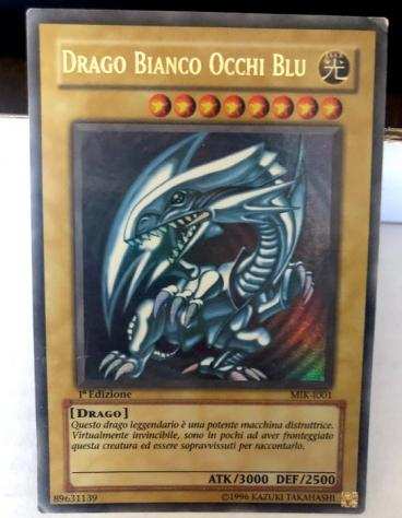 Konami - 1 Card - Yu-Gi-Oh - Drago Bianco Occhi Blu