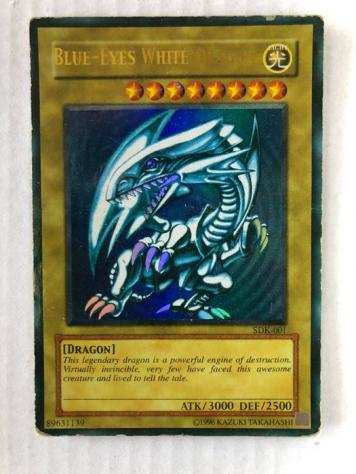 Konami - 4 Card - Yu-Gi-Oh - Blue-Eyes White Dragon - Dark Magician - Wall Shadow - Gaia il cavaliere