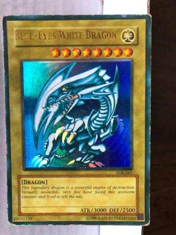 Konami - 4 Card - Yu-Gi-Oh - Blue-Eyes White Dragon - Dark Magician - Wall Shadow - Gaia il cavaliere