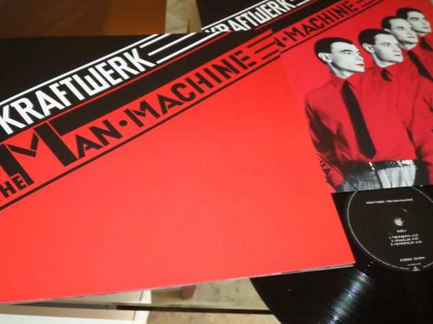 KRAFTWERK - The Man Machine - LP  33 giri 1978  Blocket Digital Master 2009