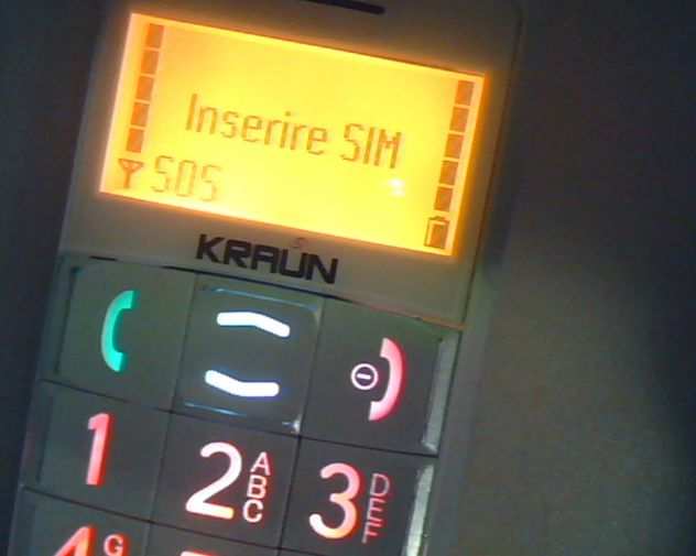Kraun Cellulare Friendly Phone Bianco