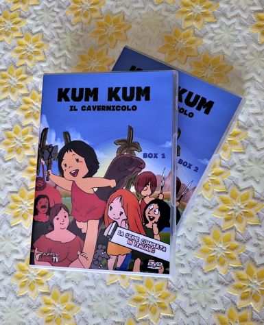 Kum Kum il cavernicolo la serie completa in 2 box dvd