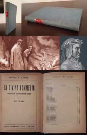 LA DIVINA COMMEDIA, LINFERNO, DANTE ALIGHIERI. CARLO SIGNORELLI 1940-XVIII.
