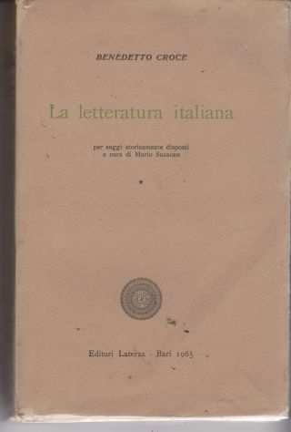 La letteratura Italiana