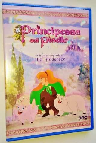 LA PRINCIPESSA SUL PISELLO FIABE ANDERSEN DVD NUOVO SIGILLATO PRIMA STAMPA
