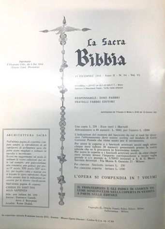 LA SACRA BIBBIA