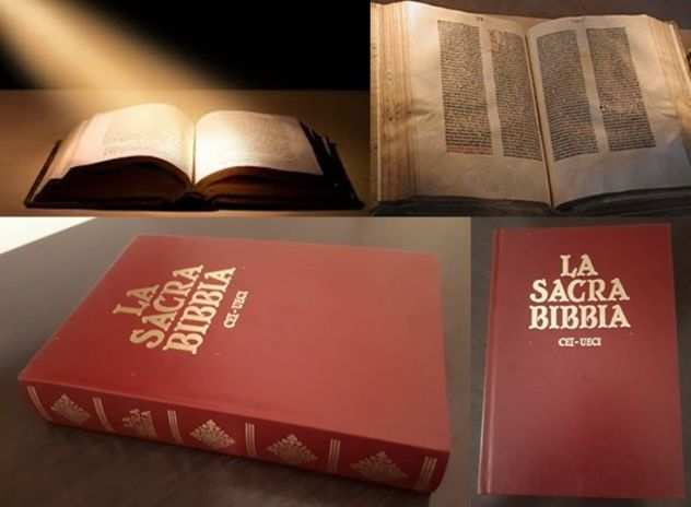 LA SACRA BIBBIA, edizione ufficiale della C.E.I. 1991.