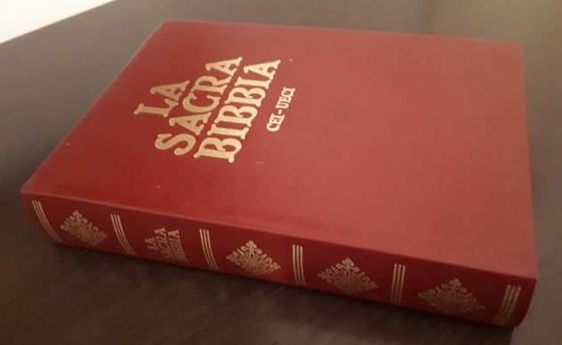 LA SACRA BIBBIA, edizione ufficiale della C.E.I. 1991.