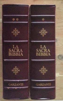 La Sacra Bibbia, Garzanti, 2 volumi, 1964