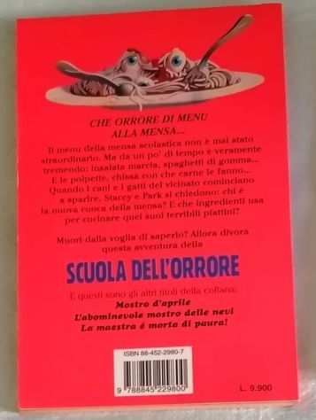 LA SCUOLA DELLORRORE, Invito in mensa con delitto, BOMPIANI Prima edizione 1977