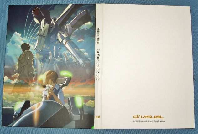 La voce delle stelle di Makoto Shinkai Edizione digipack raro DVD anime manga