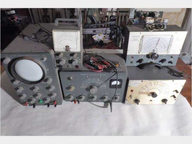 laboratorio elettronica multimetro oscilloscopio Usato