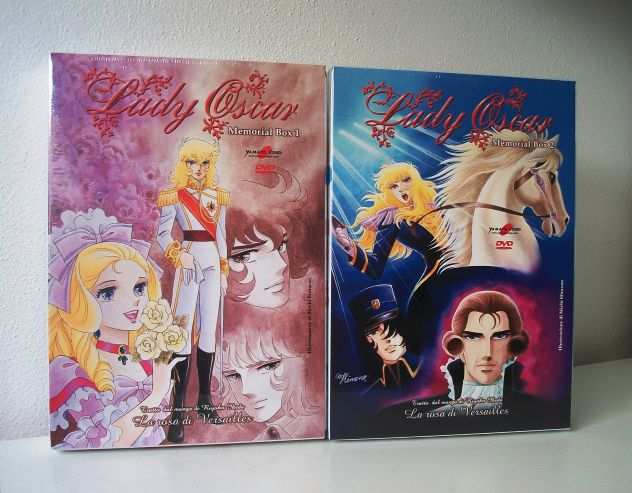 Lady Oscar serie animata completa in 2 box dvd originali yamato