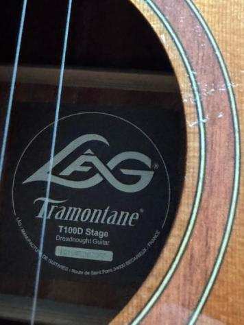 Lag - Tramontante T100D Stage - - Chitarra acustica (Senza Prezzo di Riserva)