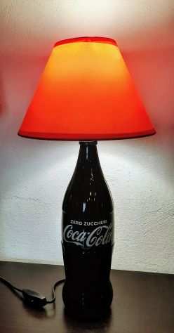 Lampada Bottiglia - artigianale - Coca Cola